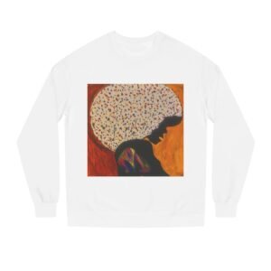 Artistic Afro-Inspired Unisex Crew Neck Sweatshirt - Perfect Gift for Art Lovers, Black History Month, Unique Fashion Statement, Cozy [...]