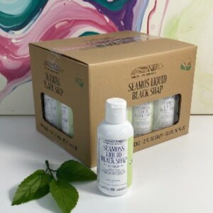 SEAMOSS liquid black soap 2oz (pack of 48 unit)