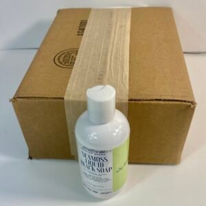 SEAMOSS Liquid Black Soap 8oz 12 in Case