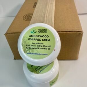 AMBERWOOD Whipped Shea 8oz 24 in Case