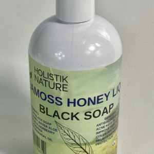 SEAMOSS HONEY LIQUID BLACK SOAP 12oz