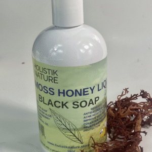 SEAMOSS HONEY LIQUID BLACK SOAP 16 Oz