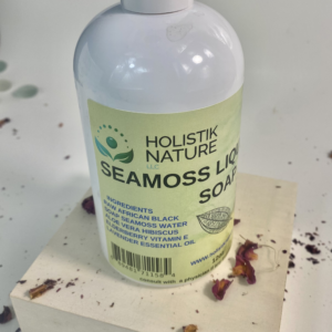 SEAMOSS Liquid Black Soap 12oz